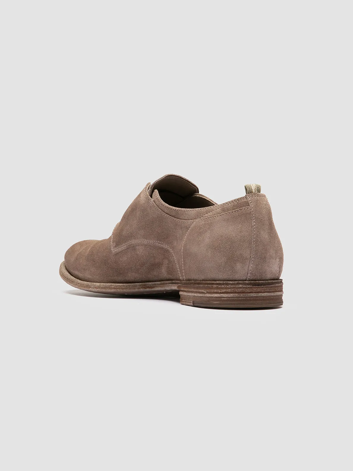 ARCHIVE 500 - Taupe Suede Derby Shoes