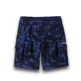 Bape Camo Multi Pocket Shorts - Navy