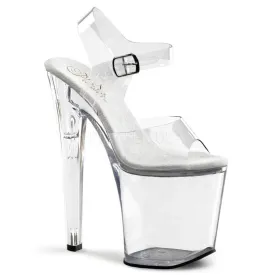 Buckled 8" Heel Platform Shoes