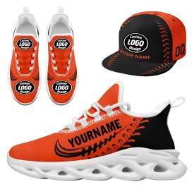 Custom MaxSoul Shoes and Hat Combo Personalized JH-bd0b00ea-b0