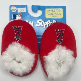 Los Angeles Angels MLB Fuzzy Baby Bootie Slippers