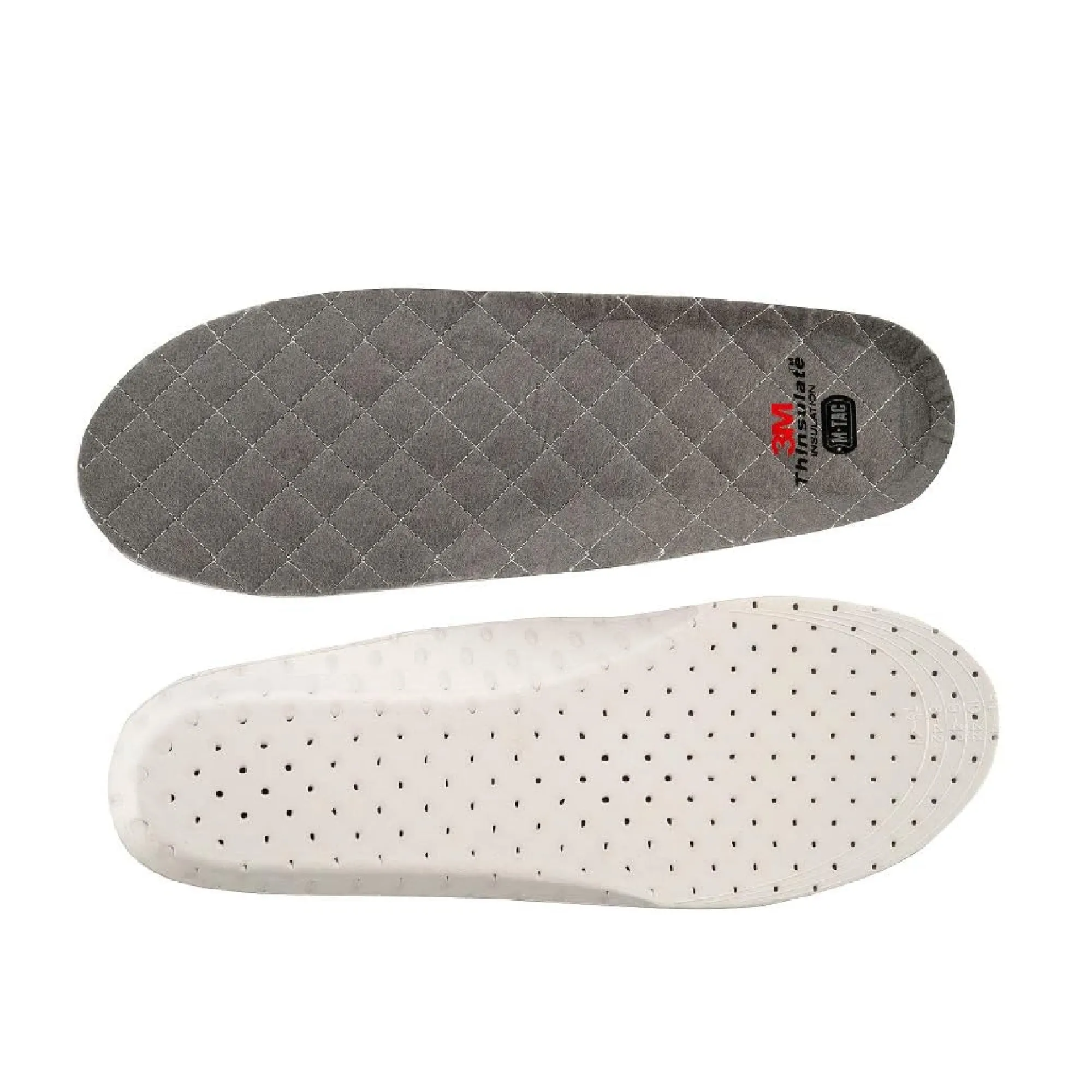 M-Tac Winter Insoles for Men - Warm Insulating Thinsulate & Soft EVA Foam Layer - Thermal Feet Inserts (Size 8-12)