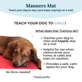 Manners Mat Training