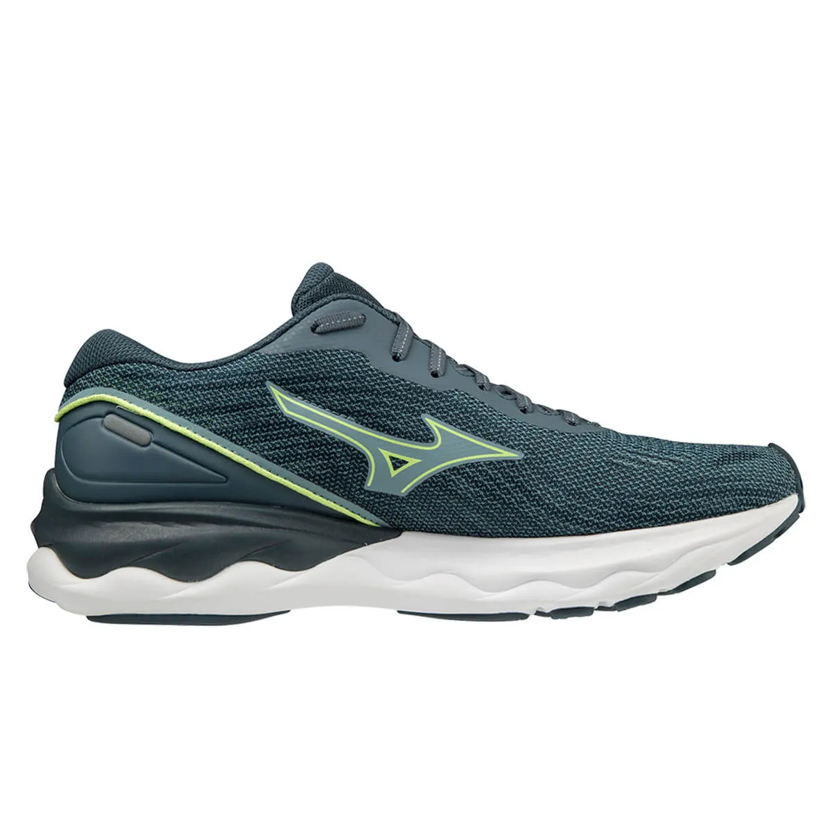 Mizuno Wave Skyrise 3 Mens | Smokeb/nlime/neonflame