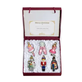 Old World Christmas Nutcracker Suite Collection Ornament Set