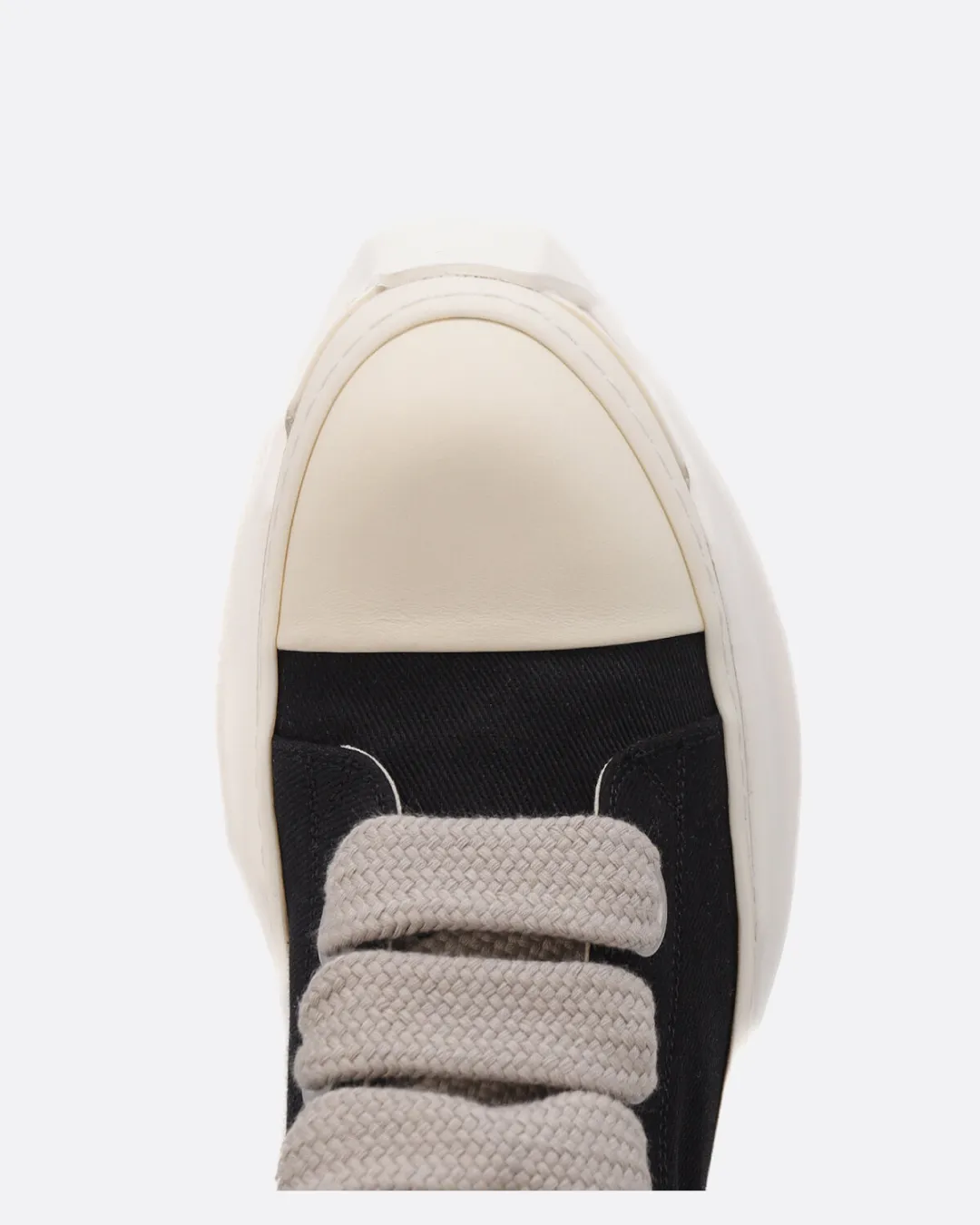 Rick Owens Jumbo Lace Abstract High 'Black' Sneakers