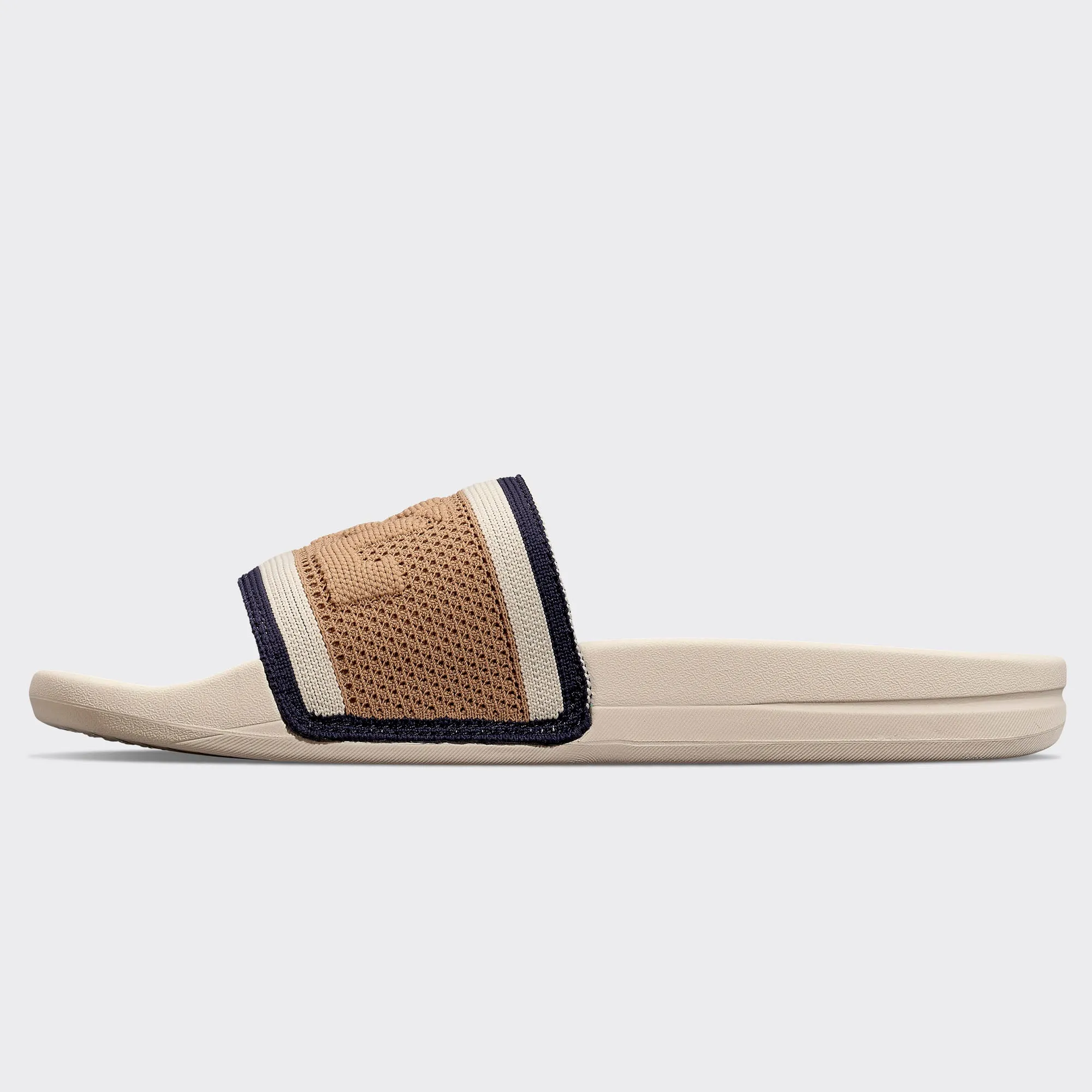 Women's Big Logo TechLoom Slide Alabaster / Tan / Navy